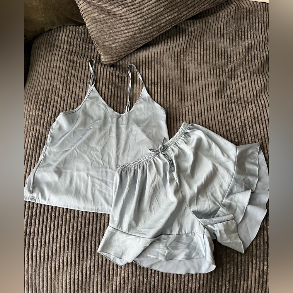 Cinderella Blue Satin (like) PJ set